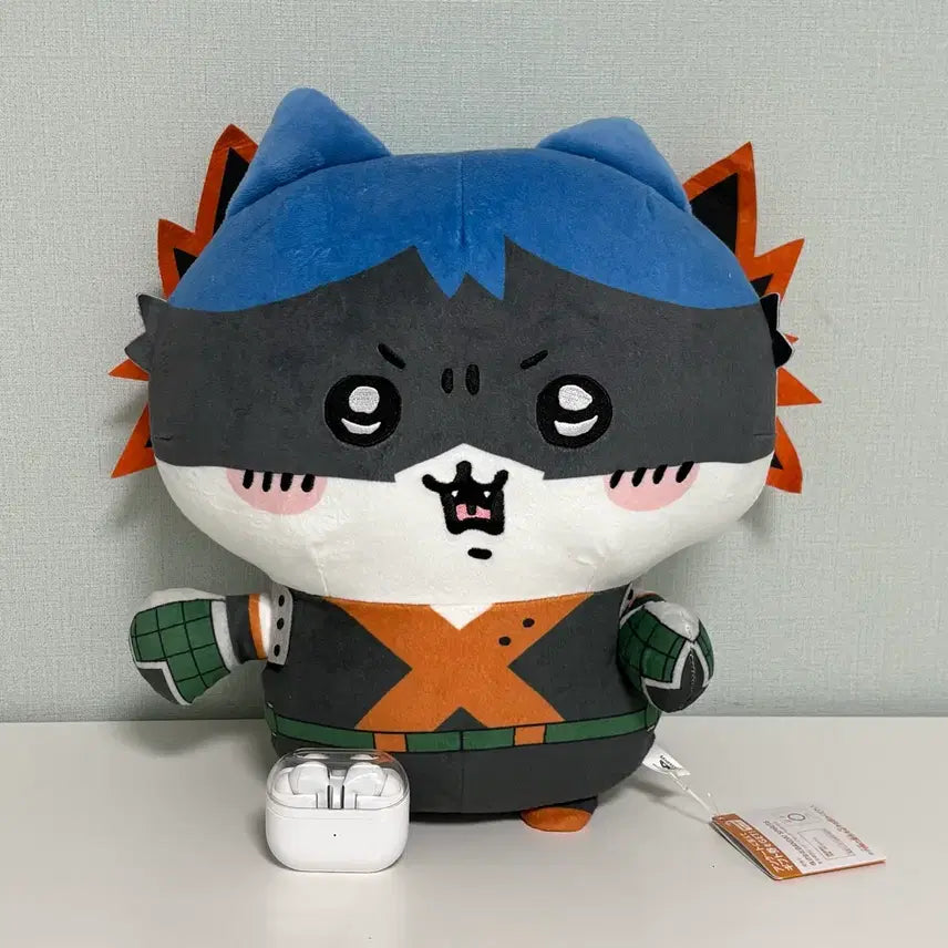 [BUNJANG] My Hero Academia Katsuki Bakugo x Hachiwara Collaboration Plush Doll (30cm) / 나히아 나의 히어로 아카데미아 바쿠고 카츠키 하치와레 먼작귀 인형 누이