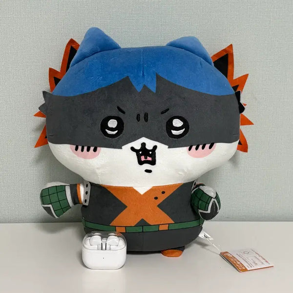 [BUNJANG] My Hero Academia Katsuki Bakugo x Hachiwara Collaboration Plush Doll (30cm) / 나히아 나의 히어로 아카데미아 바쿠고 카츠키 하치와레 먼작귀 인형 누이