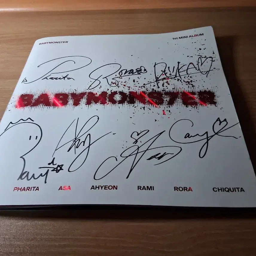 [BUNJANG] BABYMONSTER 1st Mini Album Signed Album / 베이비몬스터  1st  미니 싸인앨범 풀구성