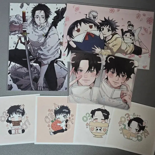 [BUNJANG] Jujutsu Kaisen Yuta Special Cafe Full Set / 주술회전 유타 생카 전프레