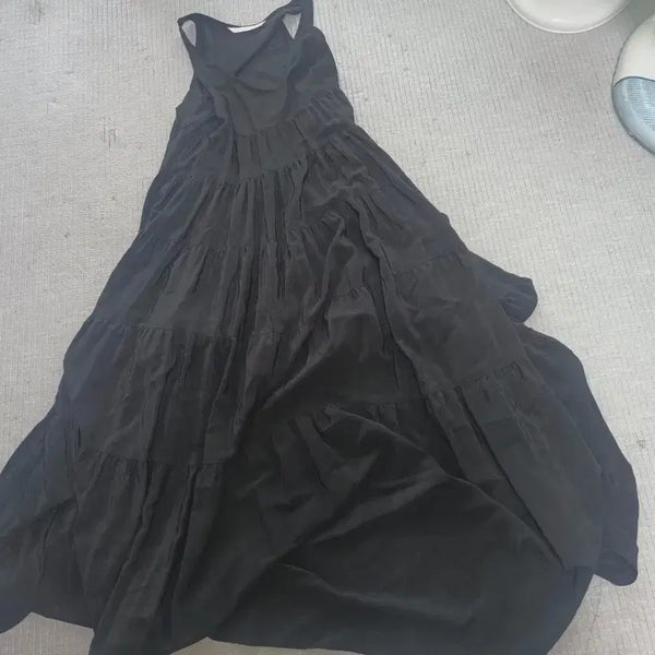[BUNJANG] Mariha Black Long Dress / Mariha 원피스