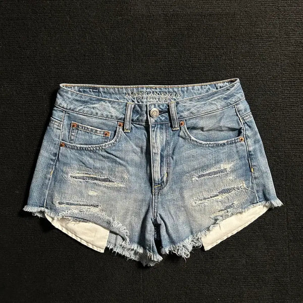 [BUNJANG] American Eagle Distressed Denim Shorts / 아메리칸 이글 디스트로이드 데님 숏팬츠