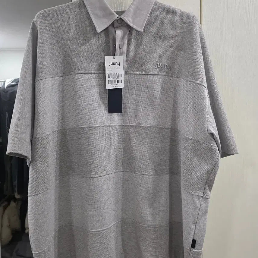 [BUNJANG] Juun.J Waffle Polo Short Sleeve M / (새상품)26ss 준지 와플 폴로 숏슬리브 m