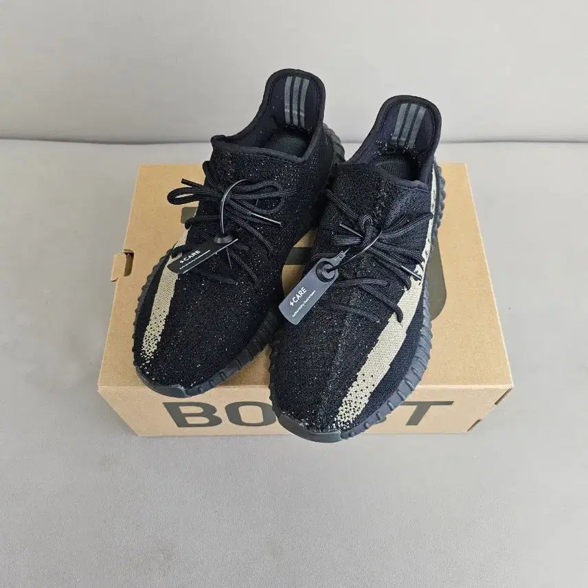 [BUNJANG] Adidas Yeezy Boost 350 V2 Core Black Green / [280]이지부스트 350v2 코어 블랙 그린 검녹