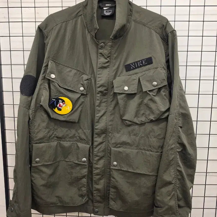 [BUNJANG] Nike Military Jacket Olive / 나이키 밀리터리 자켓 올리브