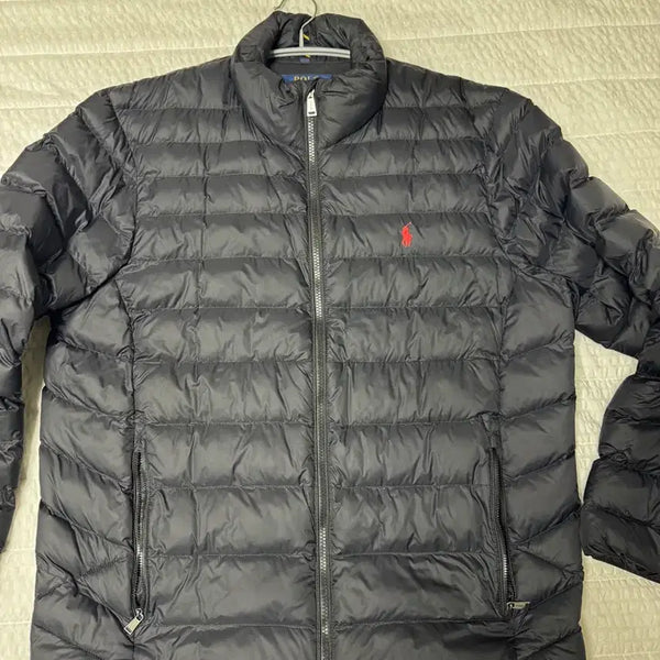 [BUNJANG] Polo Ralph Lauren Packable Down Jacket Black / 폴로 랄프로렌 패커블 패딩 L