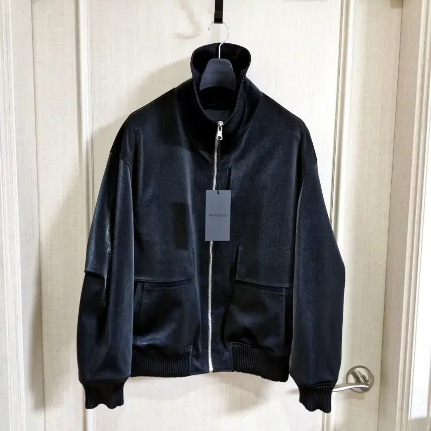 [BUNJANG] Ziozia High Glossy Leather Jacket / 25FW 지오송지오 하이그로시 래더 자켓 100