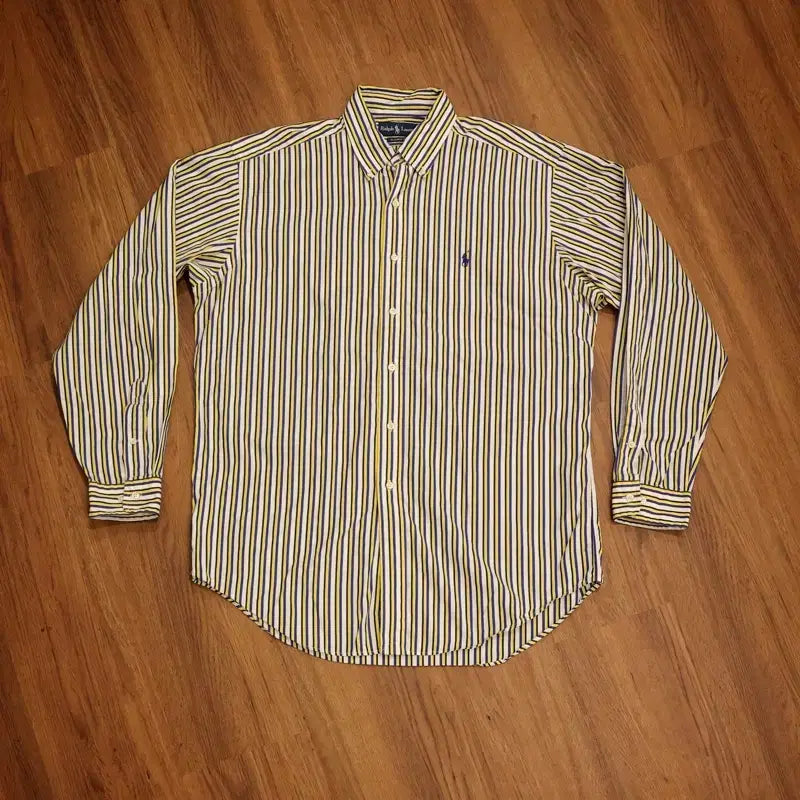 [BUNJANG] Polo Ralph Lauren Multi Stripe Classic Fit Shirt / 빈티지 폴로랄프로렌 스트라이프 셔츠 판매