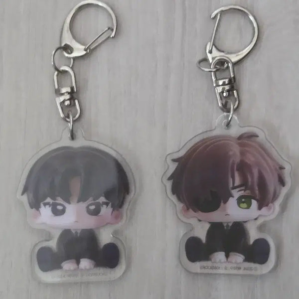 [BUNJANG] Kim Sol-eum Baek Sa-heon Acrylic Keyring / 괴출 괴담출근 팝업 김솔음 백사헌 아크릴 키링
