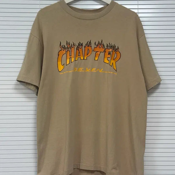 [BUNJANG] 90s Vintage Chapter Seven Trasher Parody T-Shirt / 90s 빈티지 챕터세븐 트레셔 패러디 반팔 티셔츠