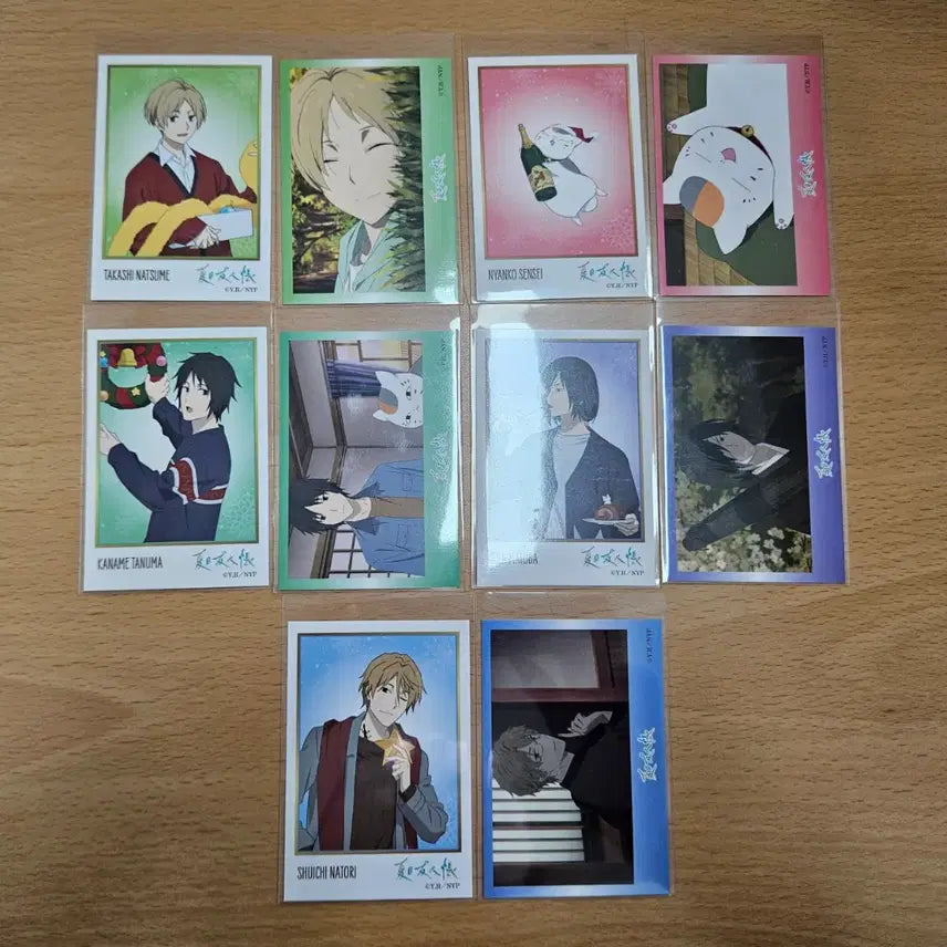 [BUNJANG] Natsume's Book of Friends Manekineko Collaboration Card Bundle Set / 나츠메우인장 마네키네코 콜라보 카드