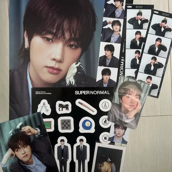 [BUNJANG] XDIZ 2026 Official Season's Greetings Jeongsu Split Set / 엑디즈 2026 공식 시그 정수(+스내피즘)