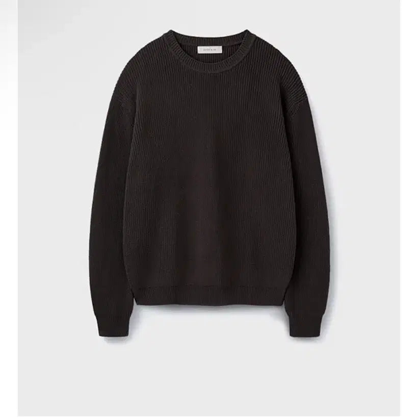 [BUNJANG] Union Blue Deep Brown Hard Twist Camper Knit M / 유니온블루 브라운 니트 새상품 M