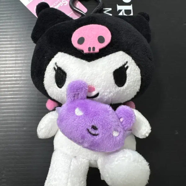 [BUNJANG] Kuromi Plush Keychain / 쿠로미 인형 키링 프렌즈