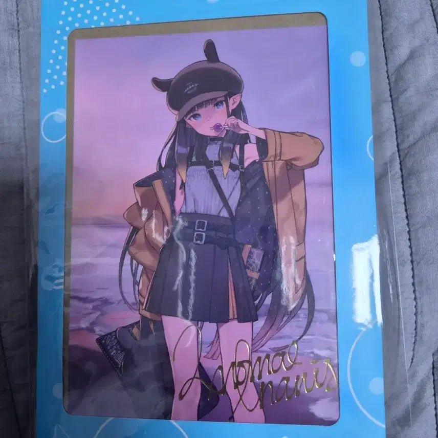 [BUNJANG] Hololive Ninomae Ina'nis 2023 Birthday Replica Signed Poster / 홀로라이브 니노마에 이나니스 2023 생일 복제 사인