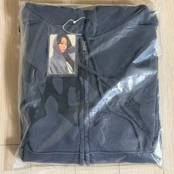 [BUNJANG] aespa Lemonade Hoodie Zip-up + Karina Photocard Set / 에스파 레모네이드 후드 집업 + 카리나 포카 세트