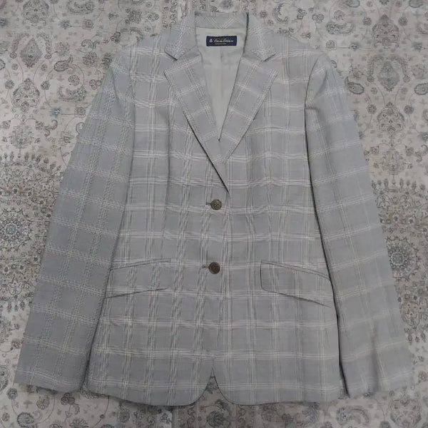 [BUNJANG] Brooks Brothers Wool Blend Check Blazer / 브룩스브라더스 울 혼방 체크 블레이저 (55까지)