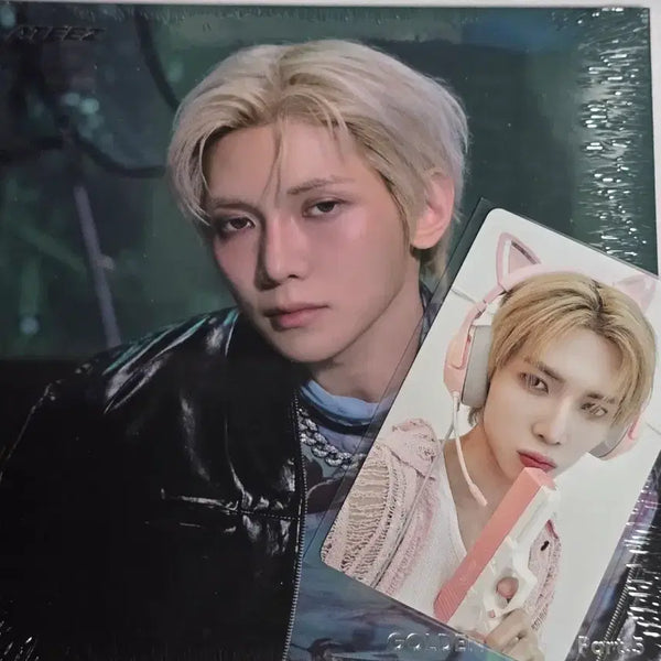 [BUNJANG] ATEEZ Yeosang Jump Up Cat Agent Digipack Bundle Set (Sealed) / ATEEZ 에이티즈 점프업 고양이 요원+디지팩미개봉 포함 여상