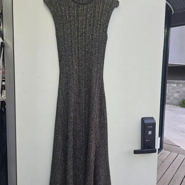 [BUNJANG] Maje Lurex Knit Dress / 마쥬 루렉스 니트 원피스