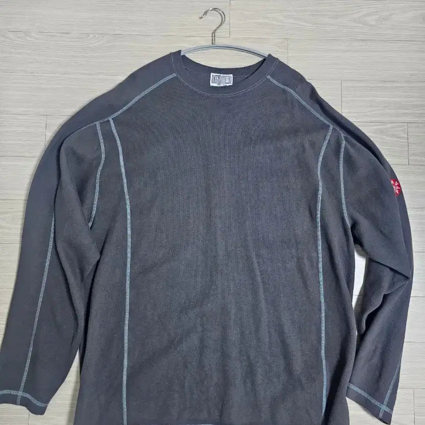 [BUNJANG] Carhartt WIP DBL Knit Long Sleeve Charcoal / 카브엠트 DBL KNIT 롱슬리브 챠콜