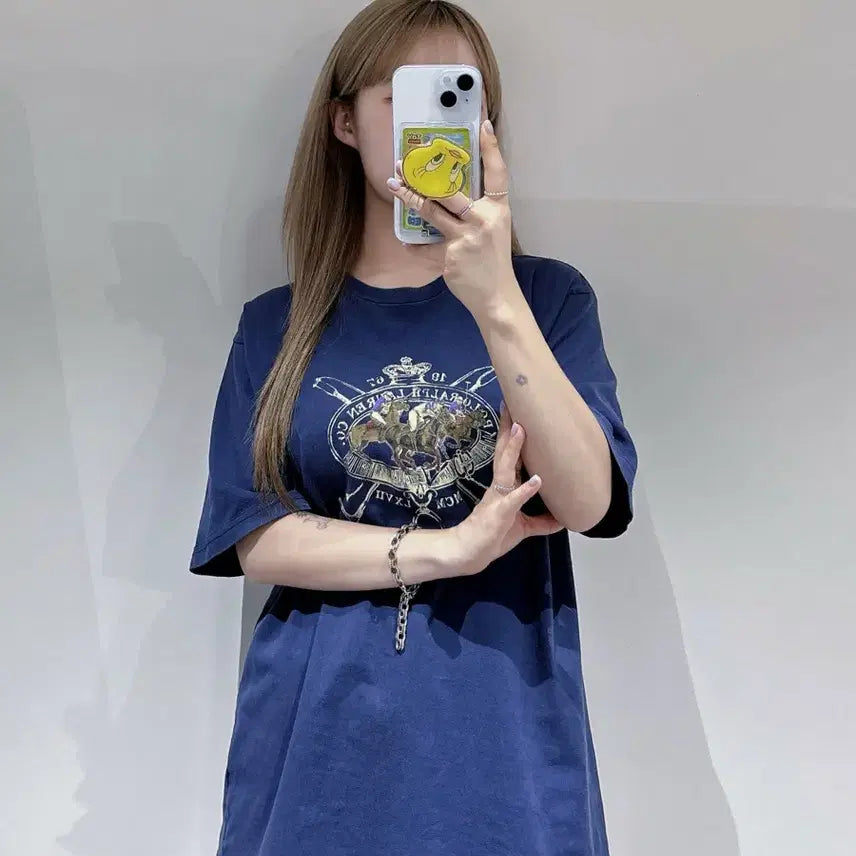 [BUNJANG] Polo Ralph Lauren Big Logo T-Shirt / 폴로랄프로렌 빅로고 반팔
