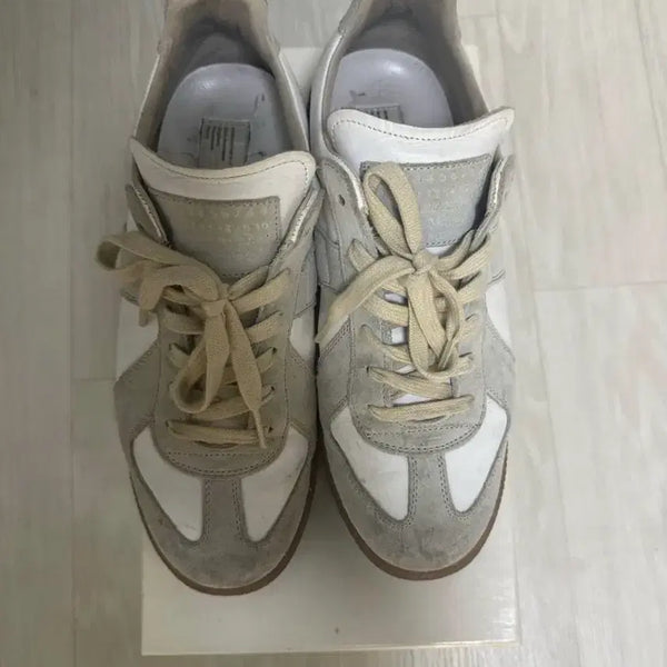 [BUNJANG] Maison Margiela German Army Trainers Navy Suede Leather Size 39.5 (250mm) / (급쳐)메종 마르지엘라 250 독일군  250(39.5)+뉴발란스