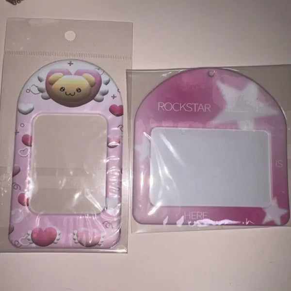 [BUNJANG] Pink Photocard Holder Bundle Set (Sealed) / 핑크 포카홀더 일괄 판매 미개봉