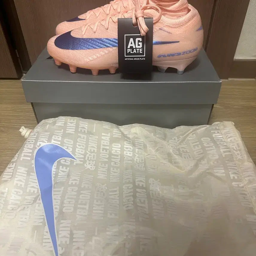 [BUNJANG] Nike Mercurial Vapor 16 Elite AG-PRO LV8 Soccer Cleats / 나이키 머큐리얼 베이퍼16 엘리트 AG-PRO LV8 축구화(새상품265)