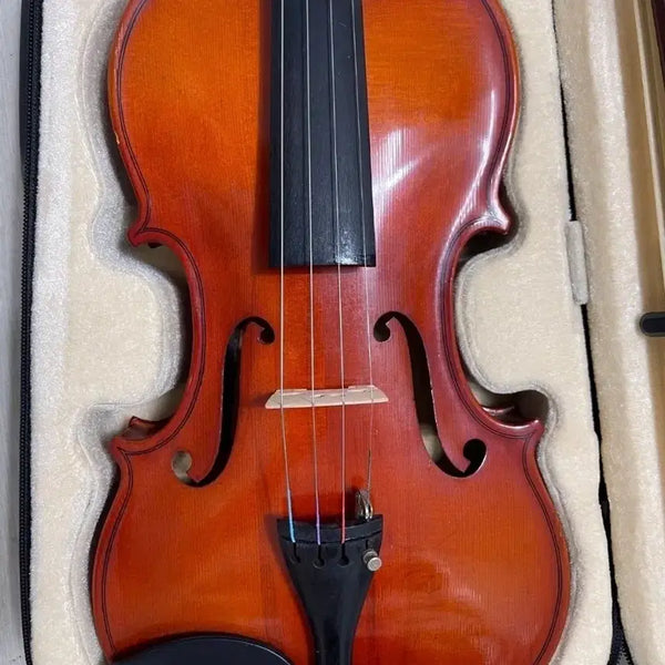 [BUNJANG] Shimro 4/4 Violin Outfit / Shimro 4/4  바이올린 (케이스, 활, 어깨받침, 송진 포함). 외관 A급. 113.