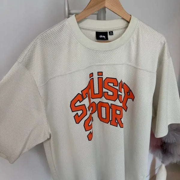 [BUNJANG] Stussy Mesh Jersey T-Shirt / 스투시 메쉬 저지 반팔