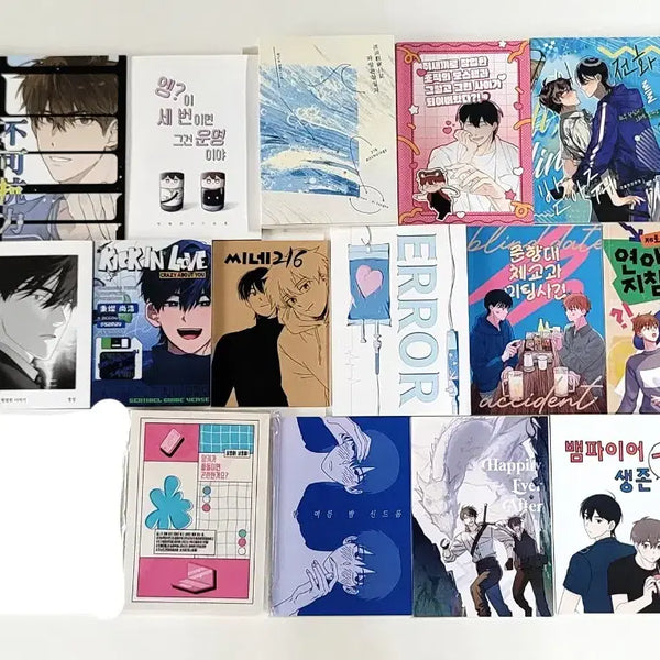 [BUNJANG] Victon Byungchan Fanbook Bundle Set / 뱅상 병찬상호 회지 양도합니다.