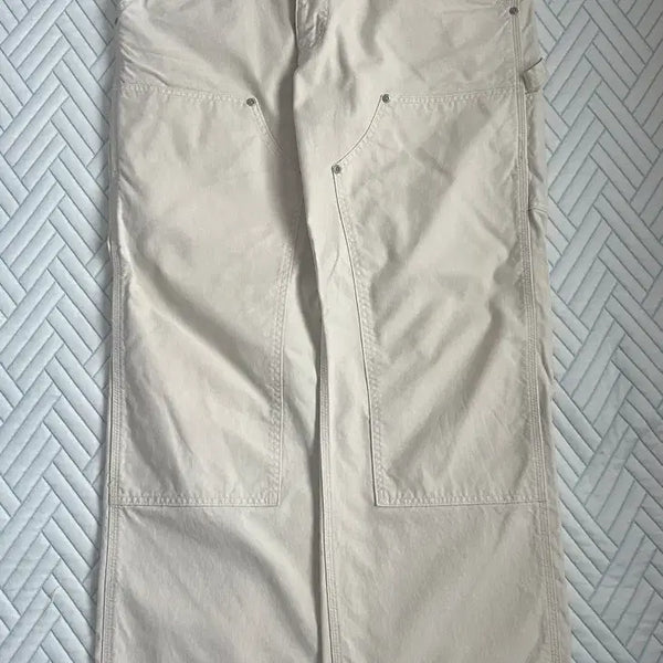 [BUNJANG] Naughty Savage Craft Pants Cement Size 2 / 너티새비지 크래프트 팬츠 시멘트 2사이즈