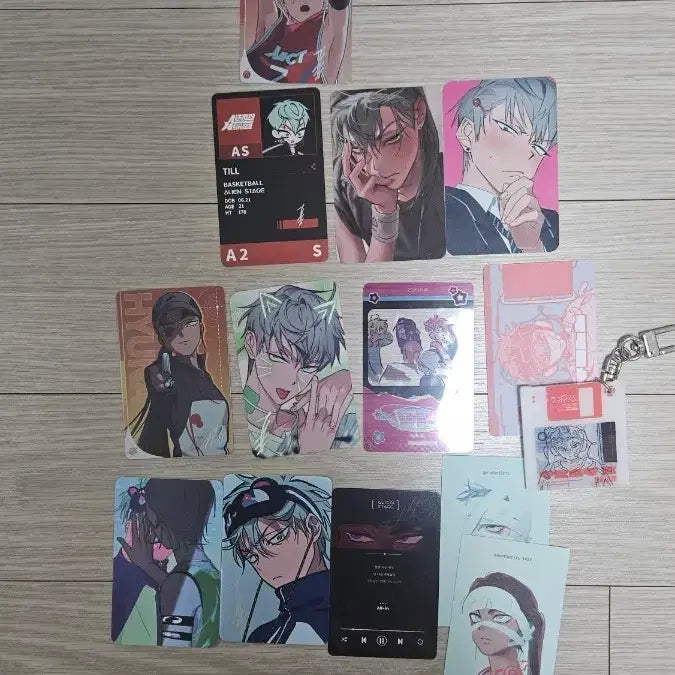 [BUNJANG] A-Stage Tillie Hina Card Illustration Goods Set / 에이스테 틸현아 카드 일러스트 굿즈 세트
