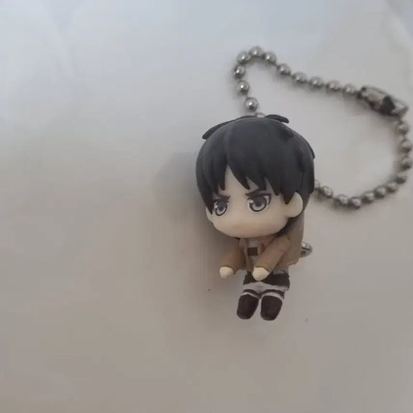 [BUNJANG] Attack on Titan Eren Yeager Prisoner Uniform Gacha Keyring / 진격의거인 에렌 구제복 대롱가챠 키링