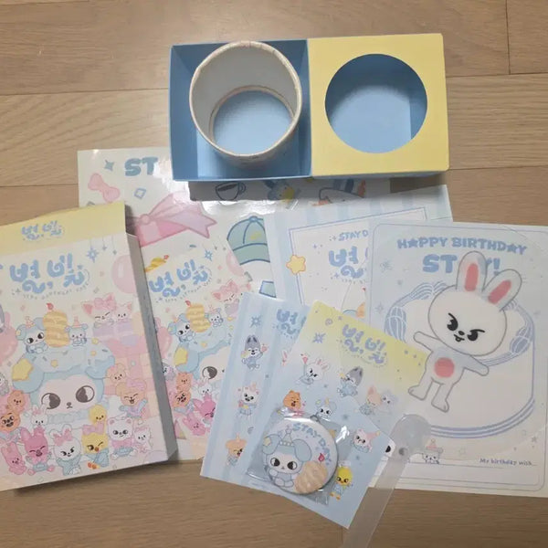 [BUNJANG] Stray Kids STAY Birthday Cafe Starry Light Photocard Holder / 스키즈 스테이 생일카페 별 빛 구성품