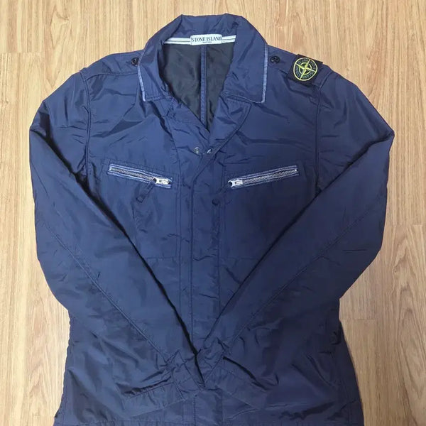[BUNJANG] Stone Island 08AW Badge Zip-Up Jacket M / 스톤아일랜드 08aw 견장 와펜 집업 M