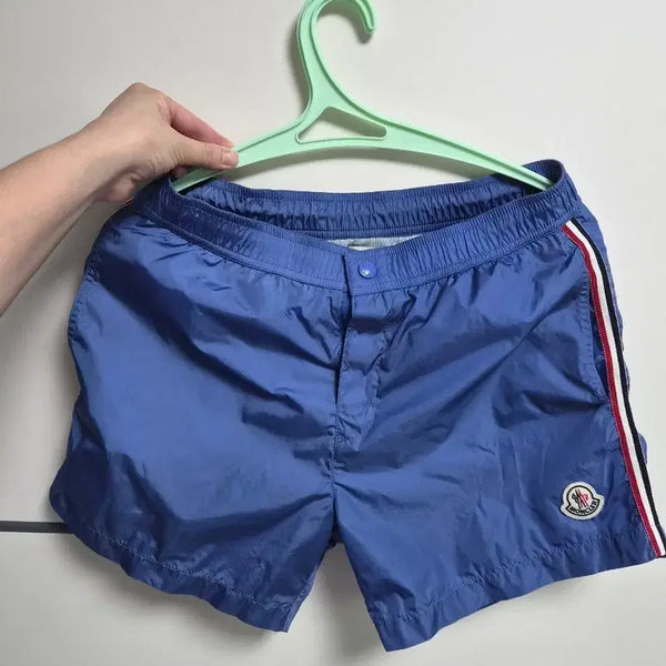 [BUNJANG] Moncler Men's Shorts Blue / 몽클레어 반바지 블루