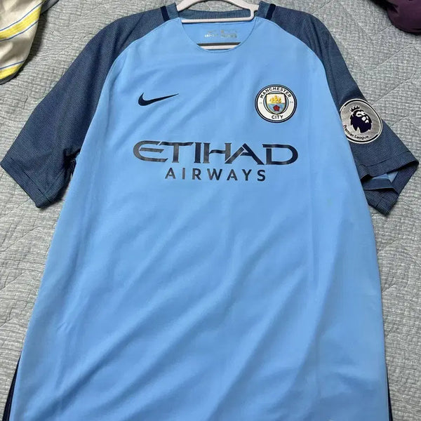 [BUNJANG] Manchester City 16/17 De Bruyne Jersey / 16/17 맨시티 더브라위너 유니폼