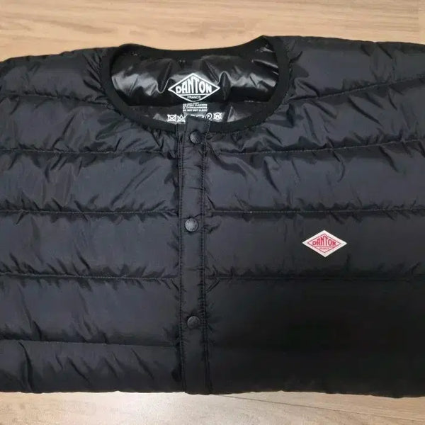 [BUNJANG] DANTON Lightweight Padded Jacket Black M / 단톤  경량 패딩  블랙 M