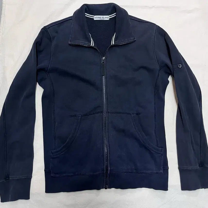 [BUNJANG] Stone Island Zip-Up Sweatshirt - Size M / 스톤아일랜드 집업