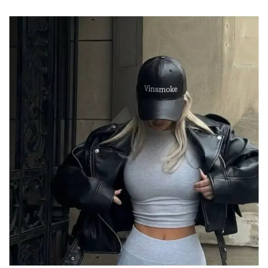 [BUNJANG] Vensmoke Leather Ball Cap / 빈스모크 레더 볼캡