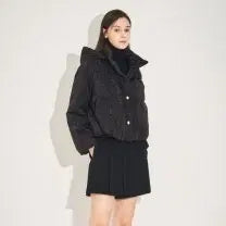 [BUNJANG] Mine Detachable Hood Goose Down Jumper / 한섬 마인(MINE)] 디테쳐블 후드 구스 다운 점퍼