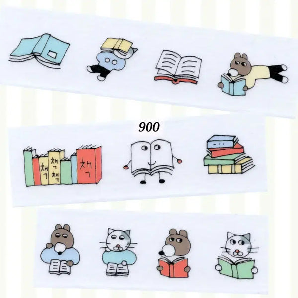 [BUNJANG] Doama Masking Tape Set / 2종) [도아마] 마스킹테이프 마테띵 마테소분