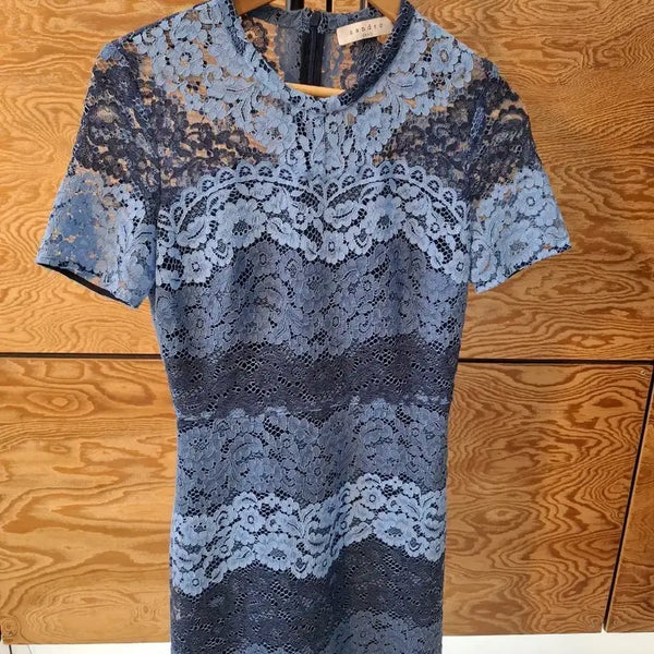 [BUNJANG] Sandro Lace Dress / 산드로 레이스 원피스