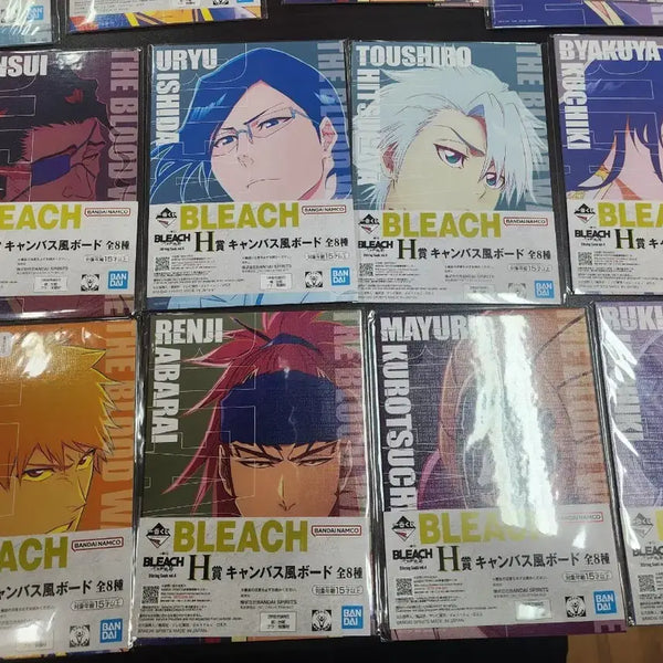 [BUNJANG] Bleach Kuji H Prize Full Set Canvas Board Art (8 pcs) Sealed Bundle / 블리치 쿠지 h상 캔버스 색지 전종(8개) 미개봉 일괄