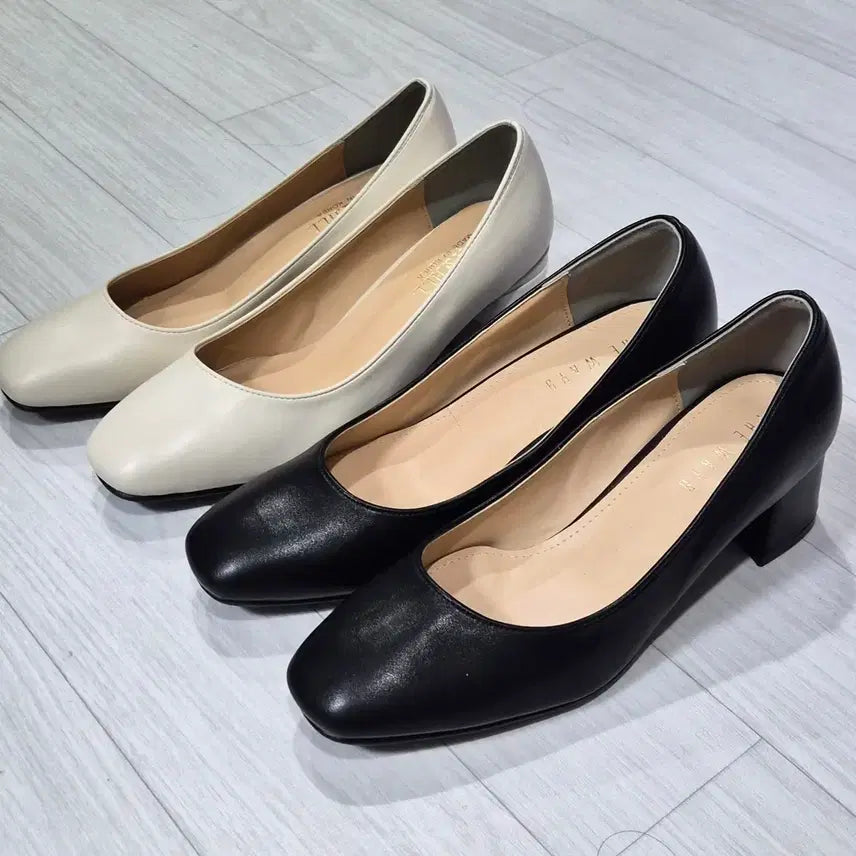 [BUNJANG] Women's Mid Heel Pumps 5cm / #구두 #여성구두 #미들힐 #펌프스 #면접용 #직장인구두 #5cm