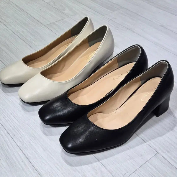 [BUNJANG] Women's Mid Heel Pumps 5cm / #구두 #여성구두 #미들힐 #펌프스 #면접용 #직장인구두 #5cm