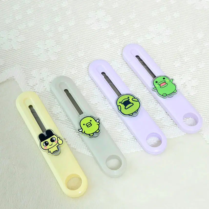 [BUNJANG] Gucci Pouch Mametchi Tamagotchi Package Cutter / 구치파치 마메치 택배칼 다마고치