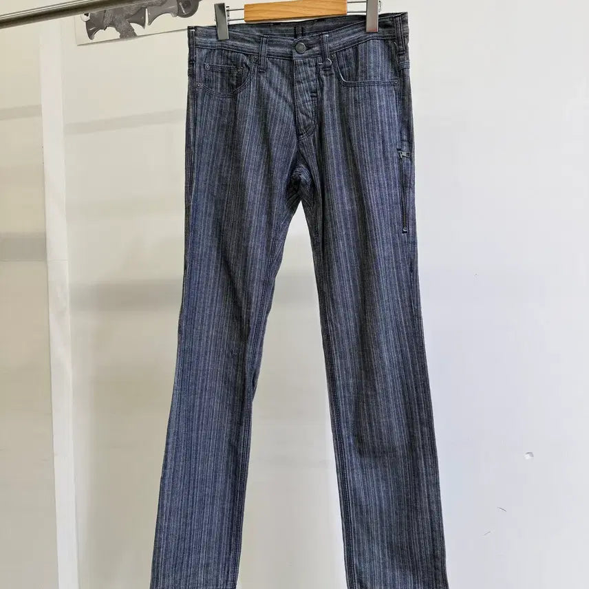 [BUNJANG] Neil Barrett Striped Pants (Made in Italy) / NEIL BARRETT (Made in Italy) 스트라이프 팬츠