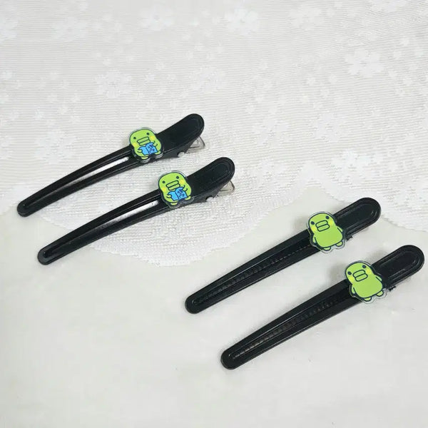 [BUNJANG] Guchipachi Clip Hairpin (Tamagotchi Design) / 구치파치 집게 클립 헤어핀 다마고치